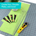 Creative Grids Quilt Ruler 10 Degree Triangle