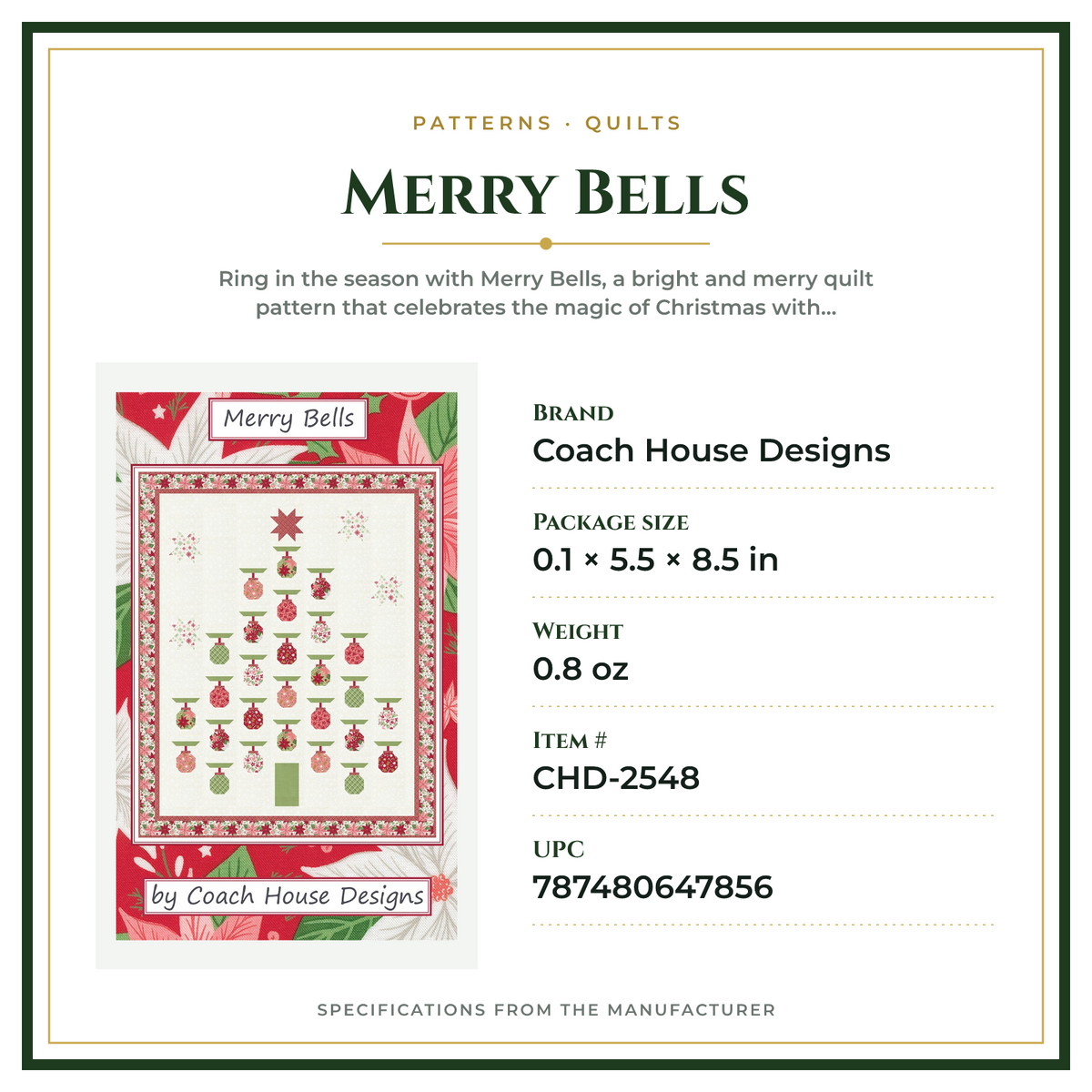 Product Specifications – Merry Bells