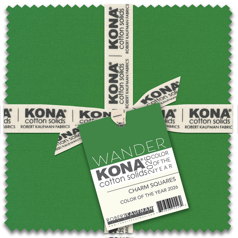 5in Squares Kona Cotton Coty 2026 Wander, 42pcs/bundle