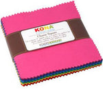 5in Squares Kona Cotton Classic Palette 41pcs
