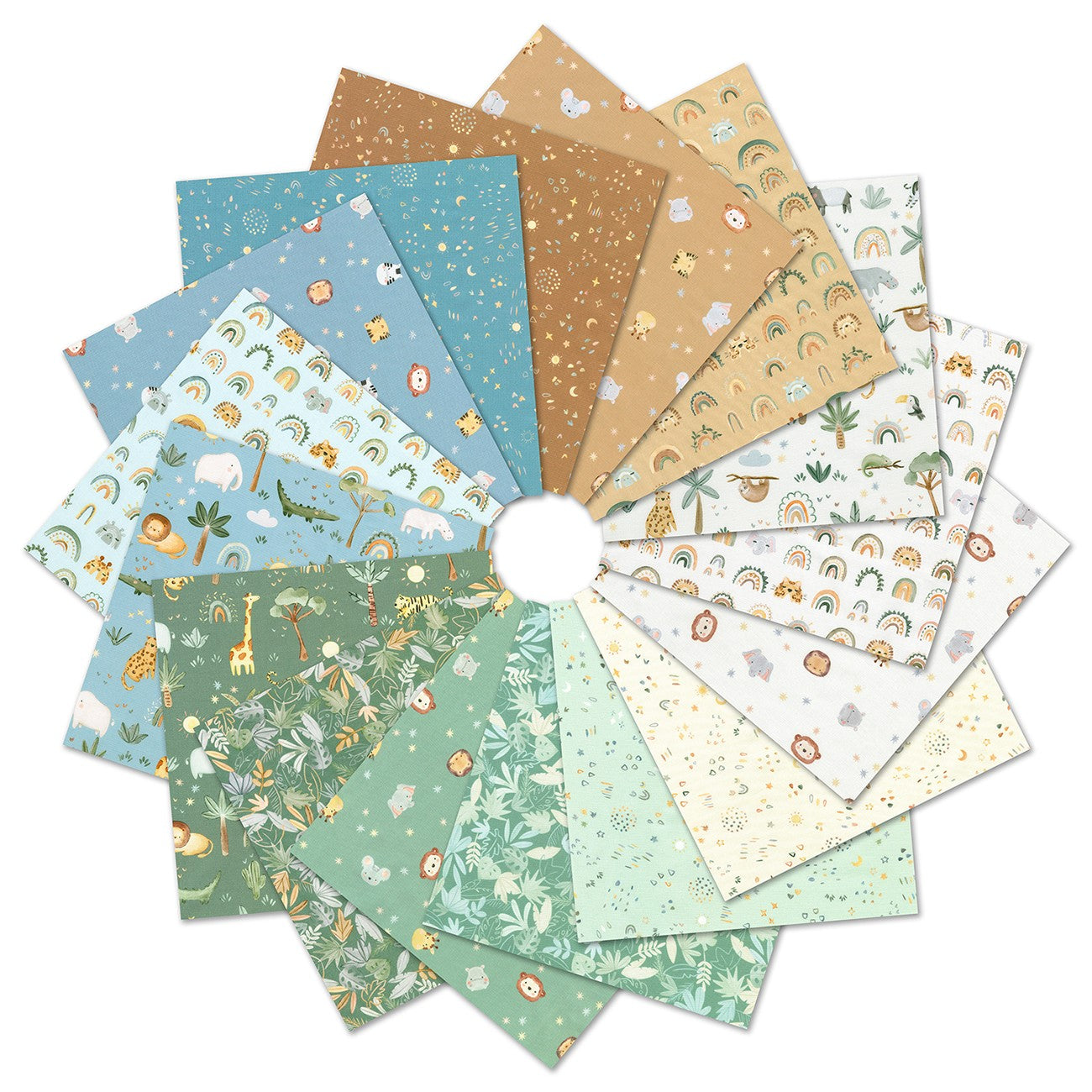 5in Squares The Wild Ones 42pcs/bundle