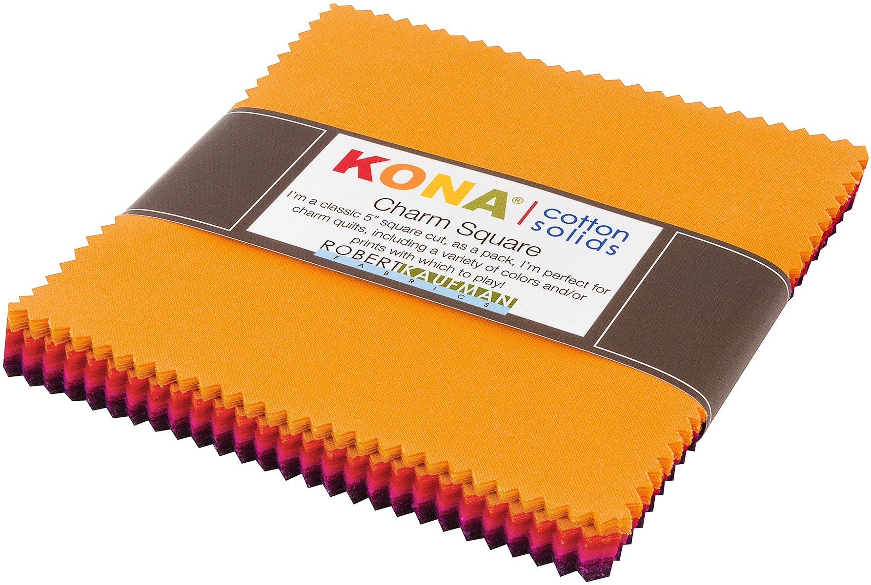 5in Squares Kona Cotton Birds of Paradise Palette, 42pcs/bundle