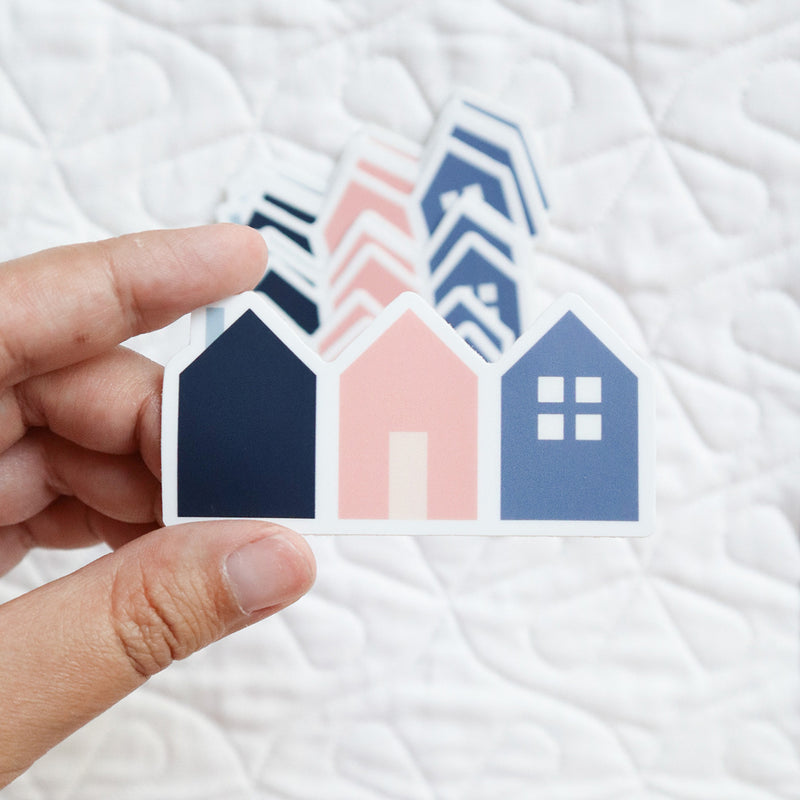 Cozy Village Stickers 6pk