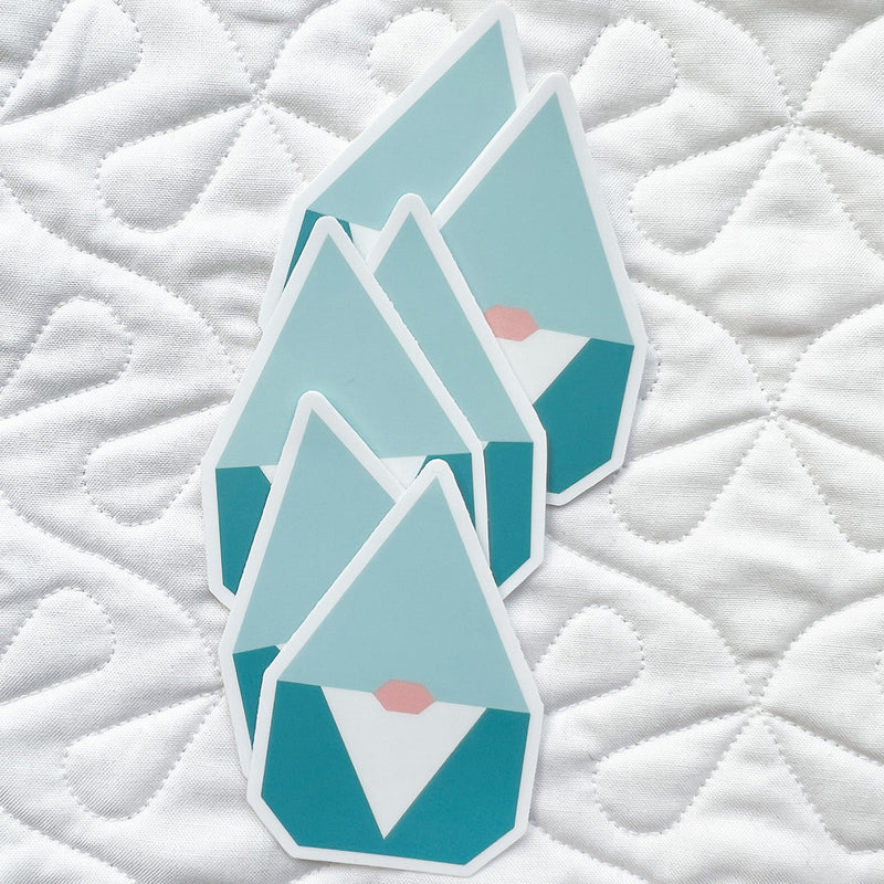 Gnome - Blue Stickers 6pk