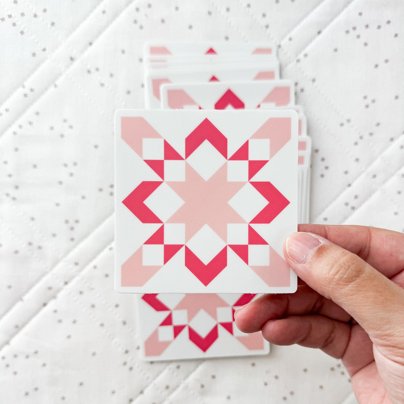 Starly Sticker Pink 6pk