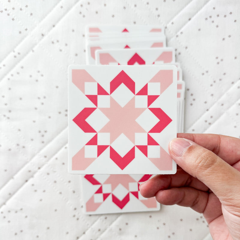 Starly Sticker Pink 6pk