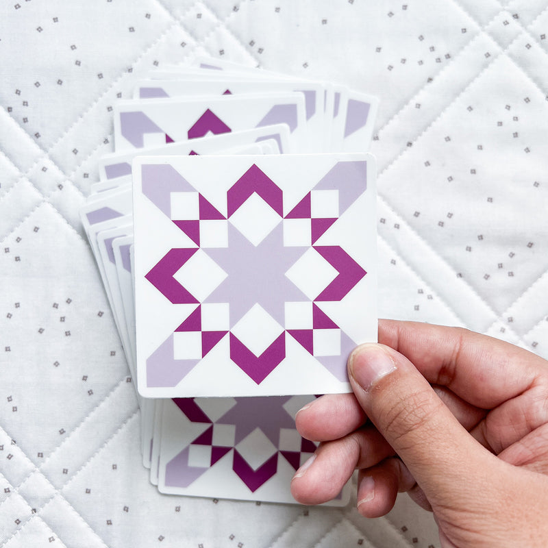 Starly - Purple Stickers 6pk