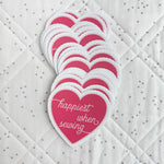 Happiest When Sewing Sticker 6pk