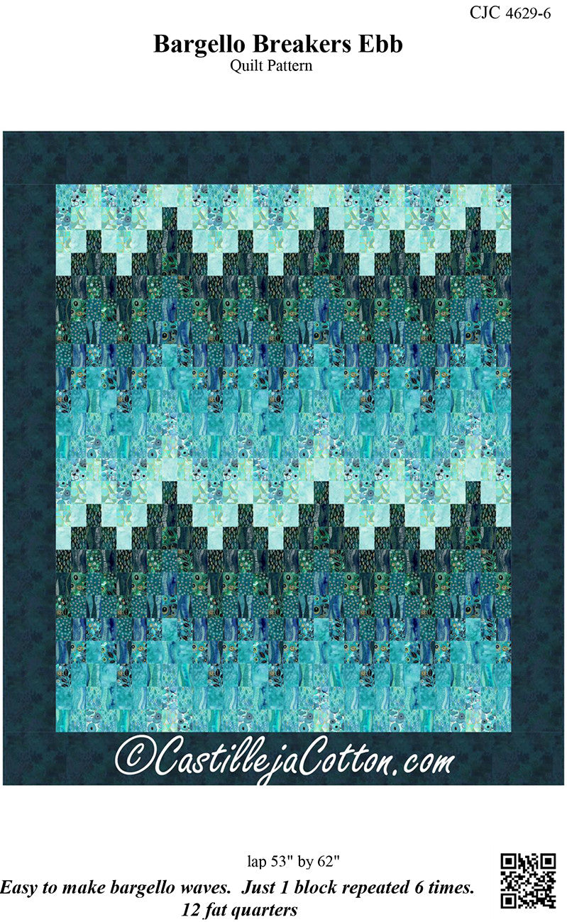 Bargello Breakers Ebb Quilt Pattern