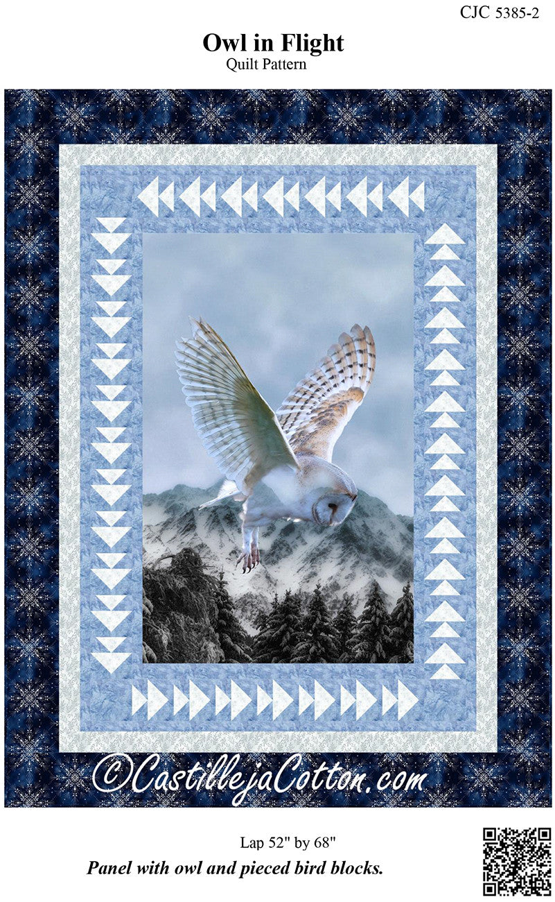 Owl In Flight