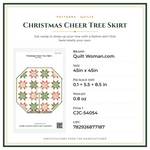 Product Specifications – Christmas Cheer Tree Skirt