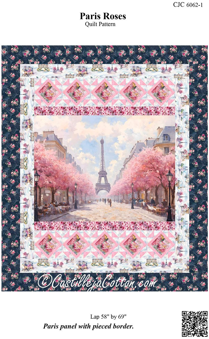 Paris Roses Quilt Pattern