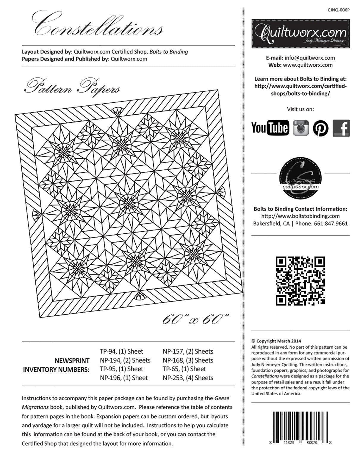 Constellations Foundation Paper Packs