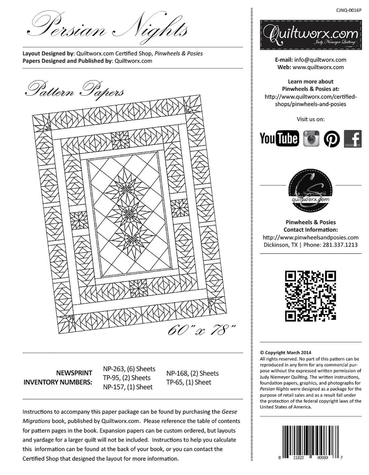 Persian Nights Foundation Paper Packs