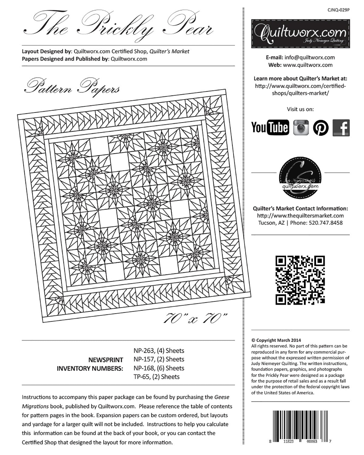 Prickly Pear Foundation Paper Packs
