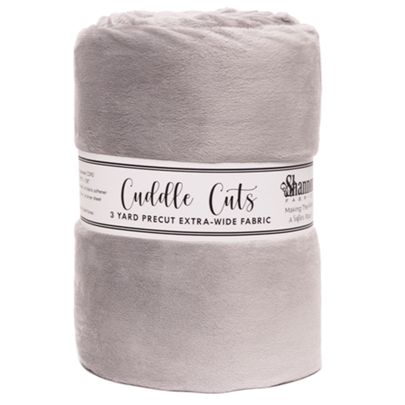 Silver 3 Yard 110in Cuddle Cut