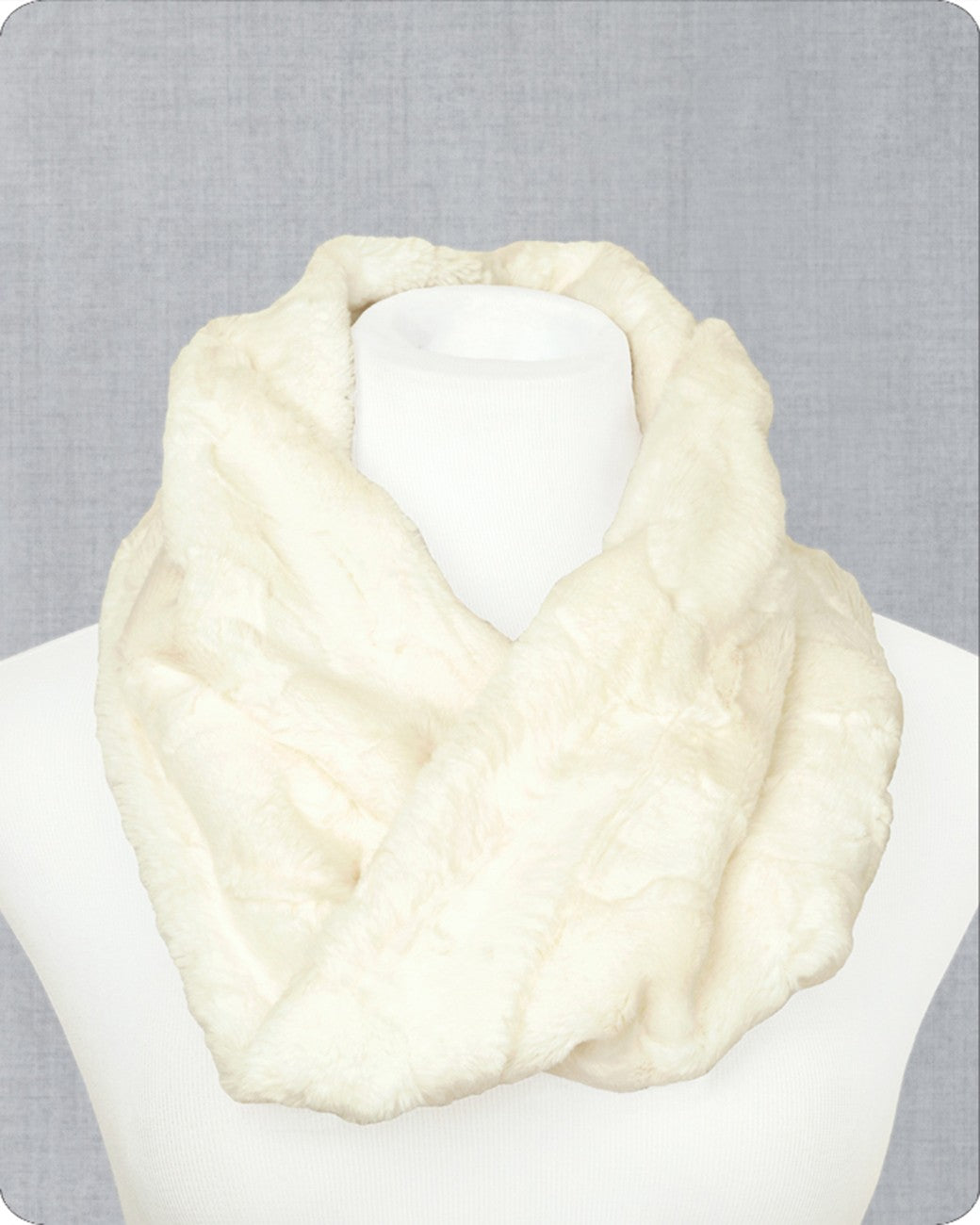 Infinity Scarf Kit Hide Natural 19in x 36in