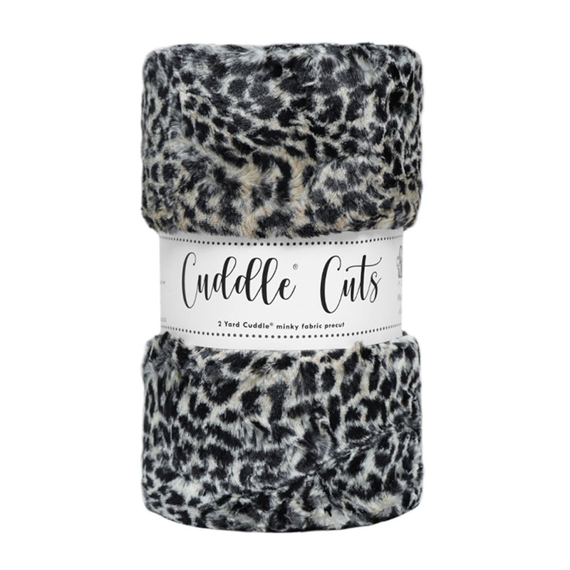 Cheetah Taupe 2 Yard Luxe Cuddle Cut