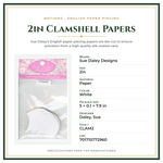 Product Specifications – 2in Clamshell Papers