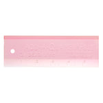 Add A-Quarter Ruler 6in Plus Pink
