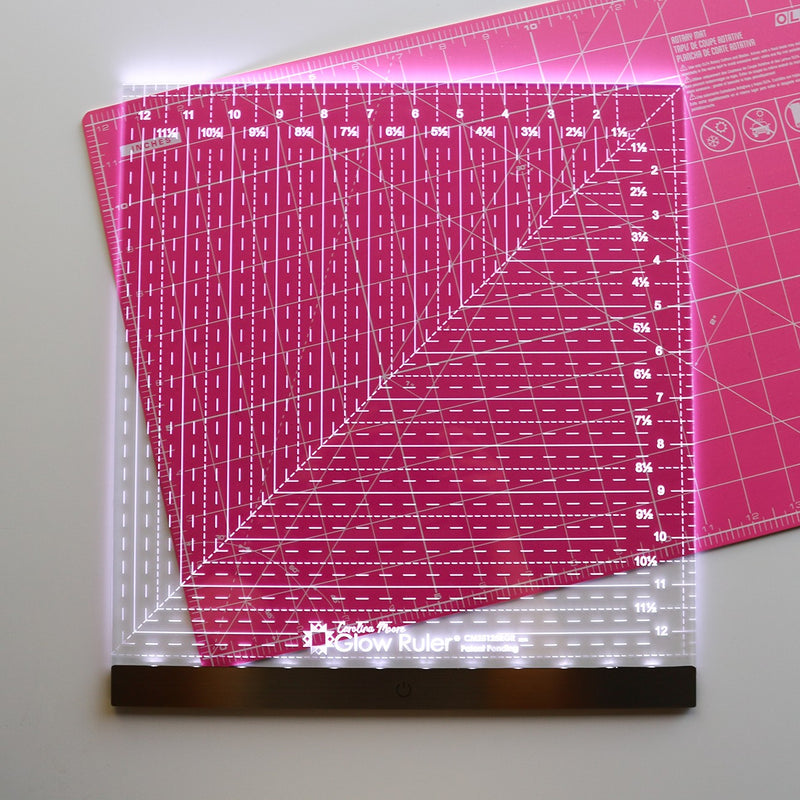 Carolina Moore Glow Ruler 12-1/2in