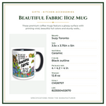 Product Specifications – Beautiful Fabric 11oz Mug
