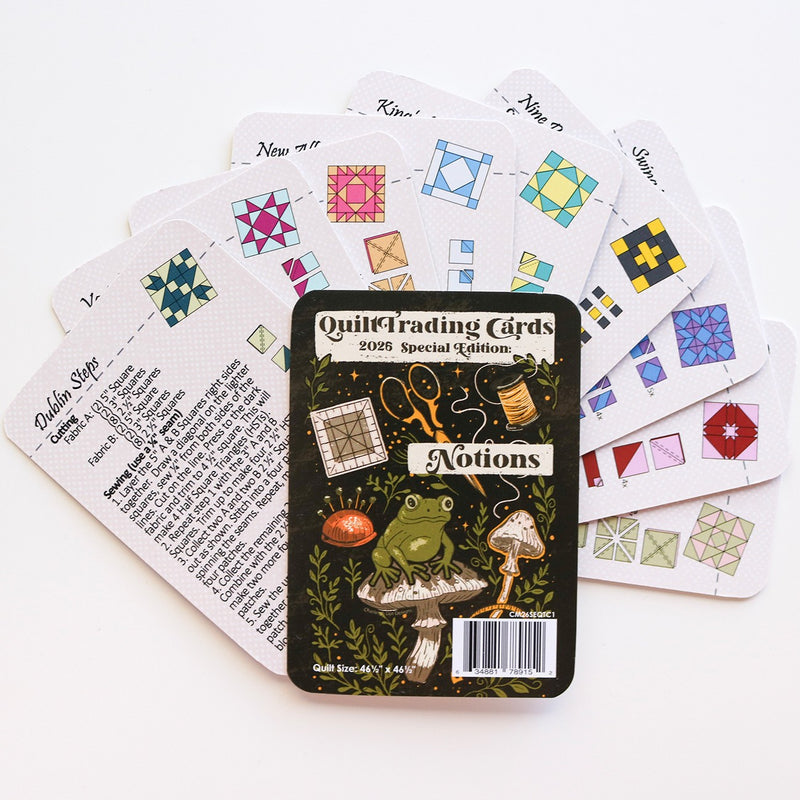 Notions Special Edition Quilt Trading Cards