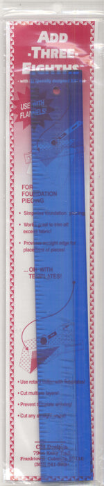 Add Three-Eighths Ruler 1 1/2in x 12in