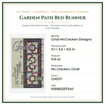 Product Specifications – Garden Path Bed Runner