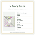 Product Specifications – Y Block Ruler