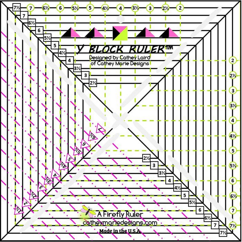 Y Block Ruler