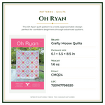 Product Specifications – Oh Ryan