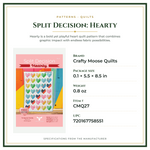 Product Specifications – Split Decision: Hearty