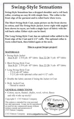 Swing-Style Sensations Jacket / Coat