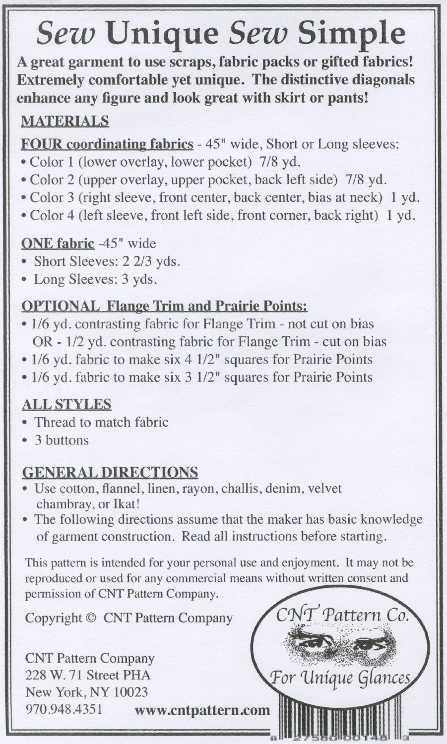 Sew Unique Sew Simple