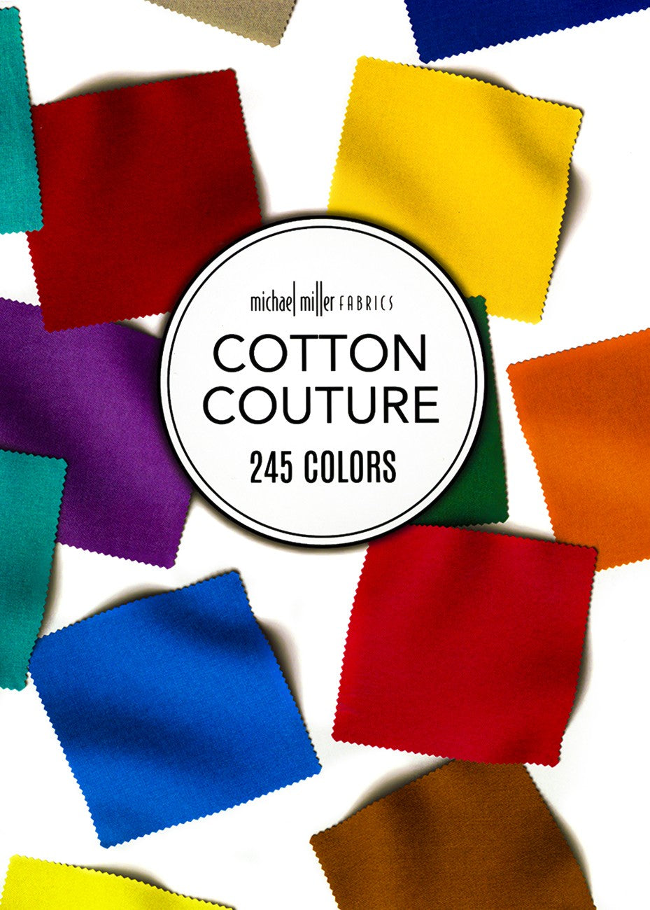 Michael Miller Cotton Couture Soilds Sample Card