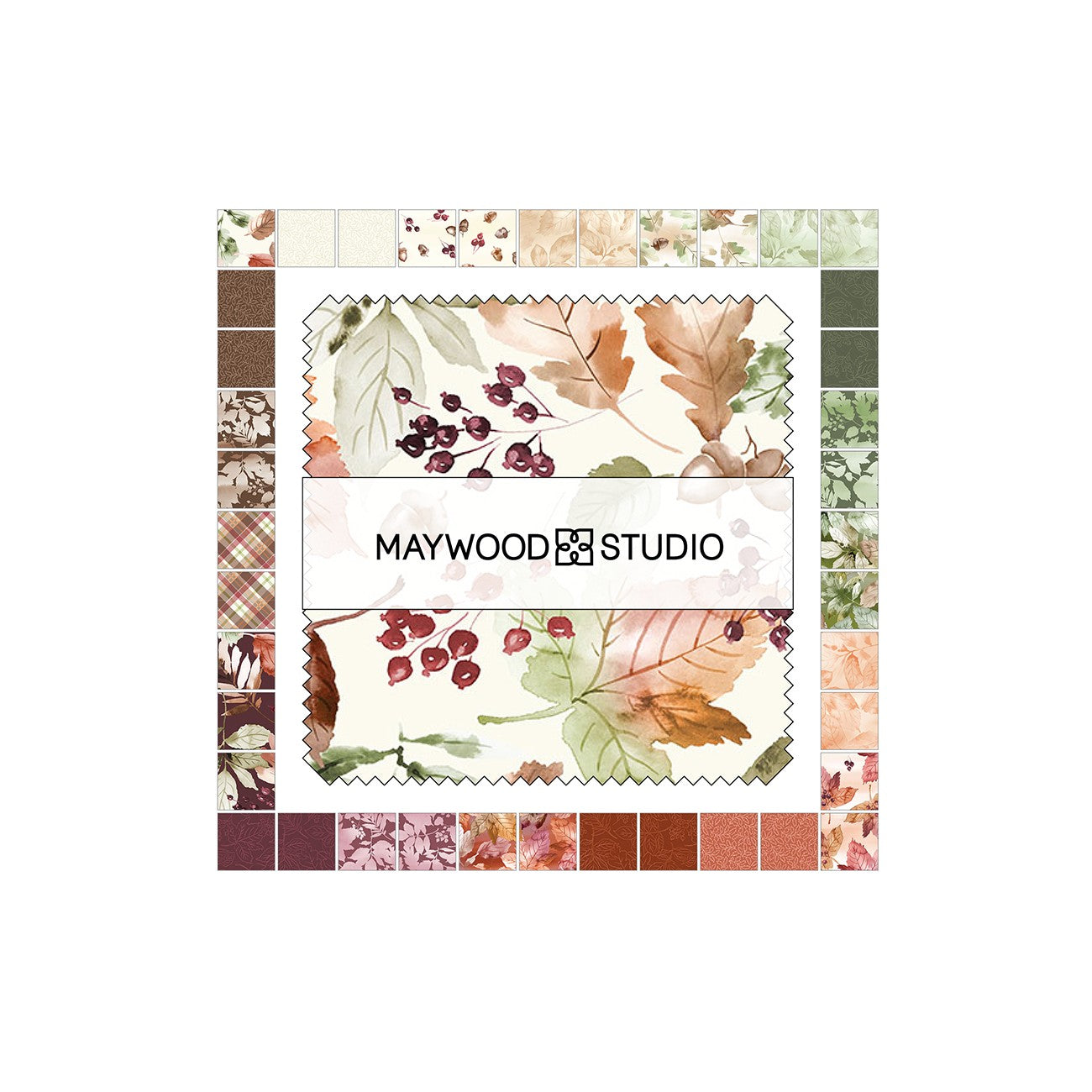 5in Squares Rustle, 42pcs/bundle