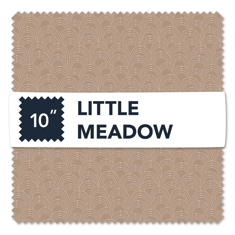10in Squares, Little Meadow, 42pcs/bundle