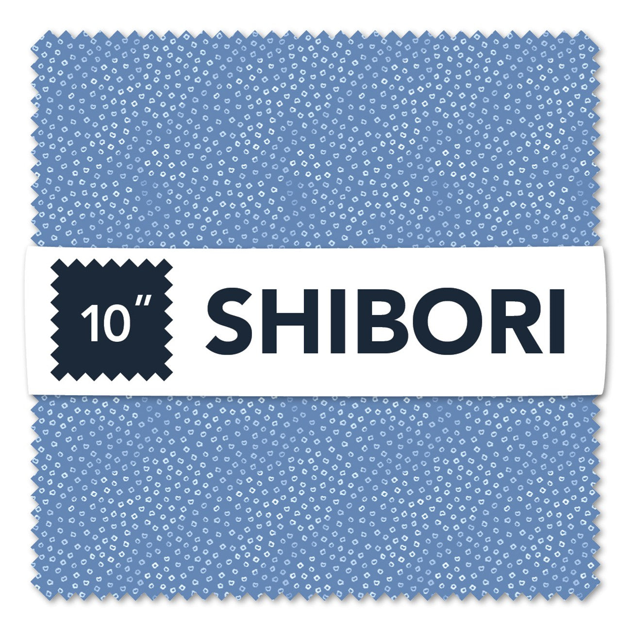 10in Squares Shibori, 42pcs/bundle
