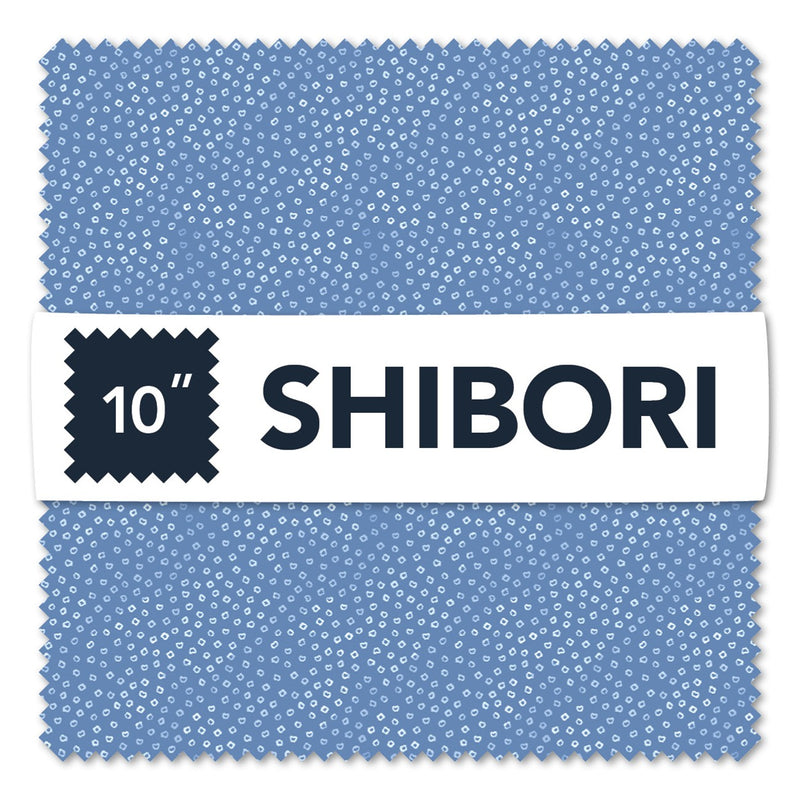 10in Squares Shibori, 42pcs/bundle