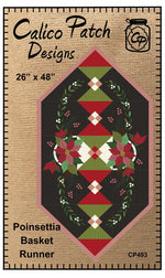 Poinsetta Basket Runner