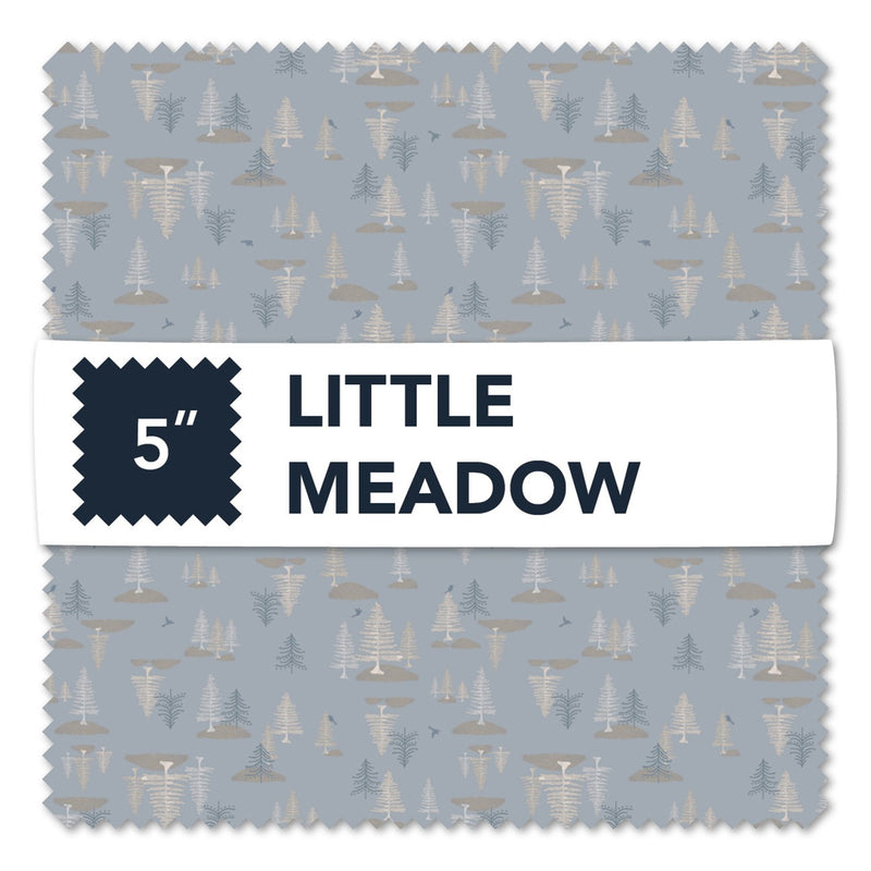 5in Squares, Little Meadow, 42pcs/bundle