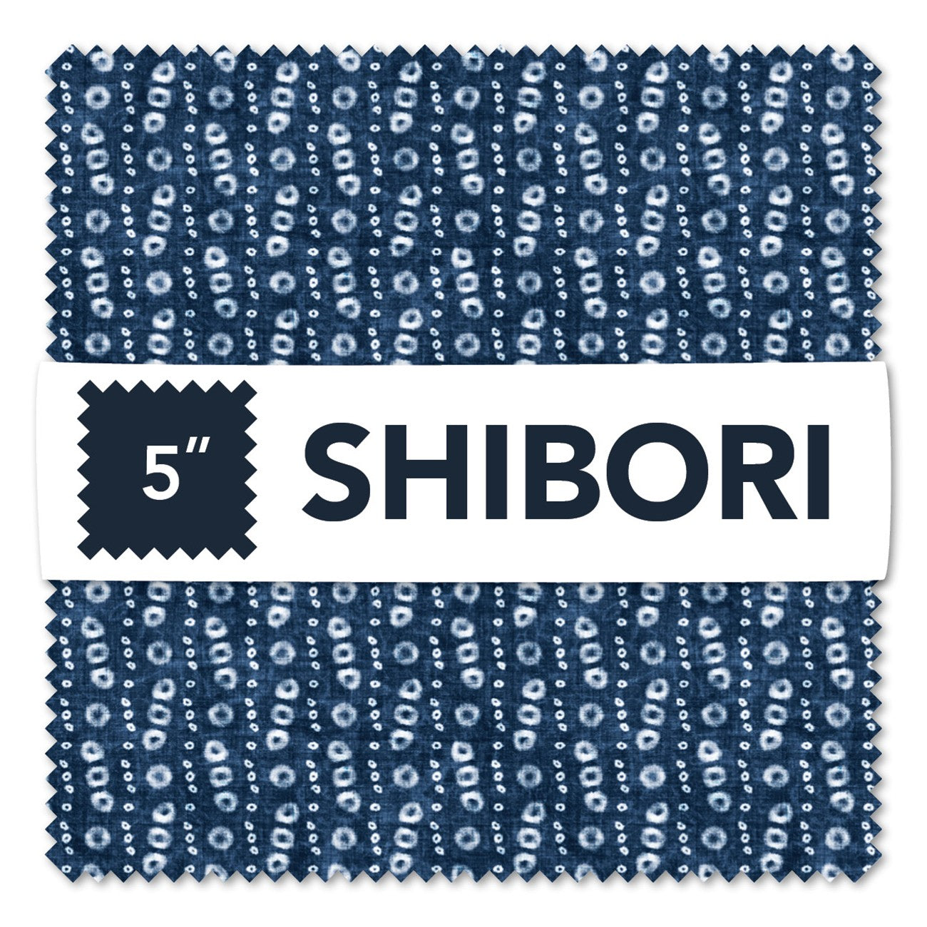 5in Squares Shibori, 42pcs/bundle