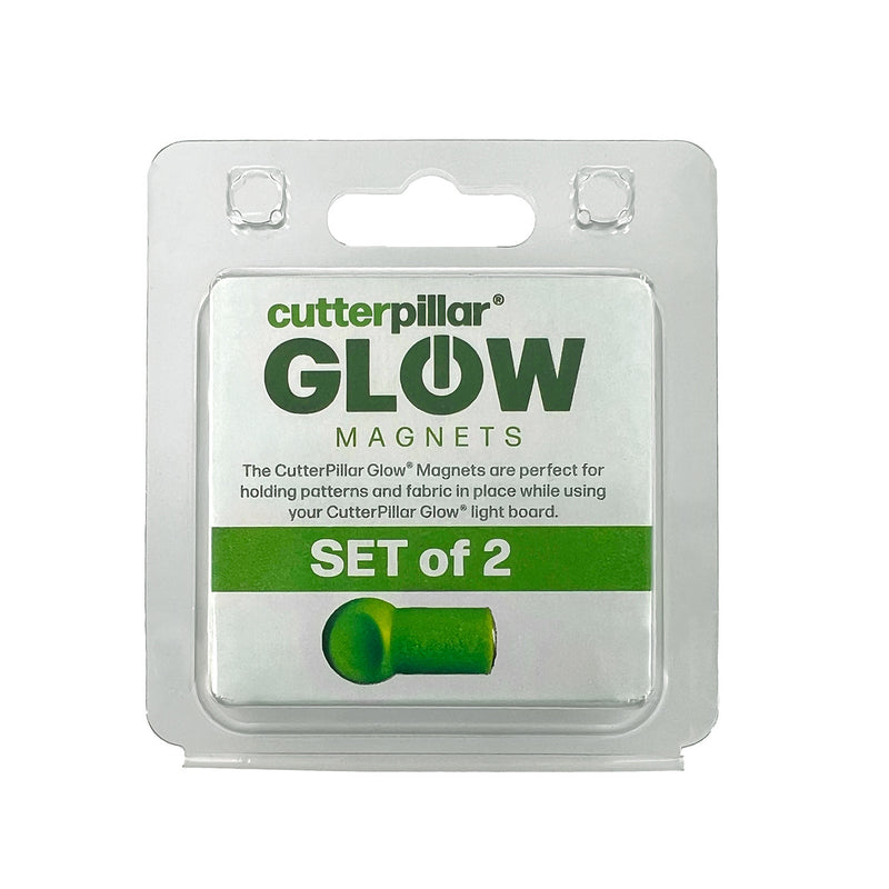 Cutterpillar Glow Magnets 2pk