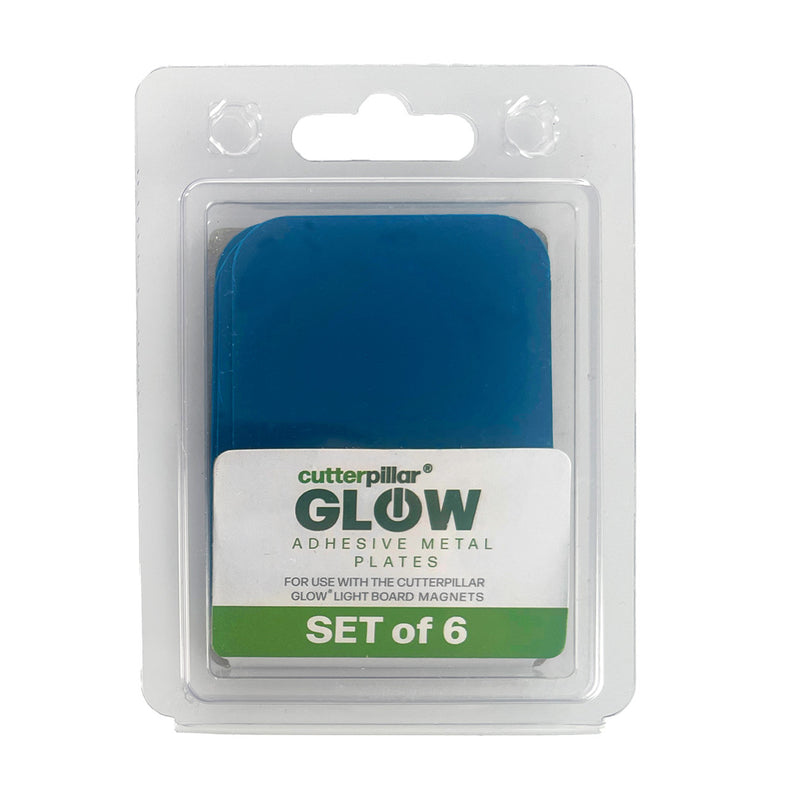 Cutterpillar Glow Metal Plates 6pk