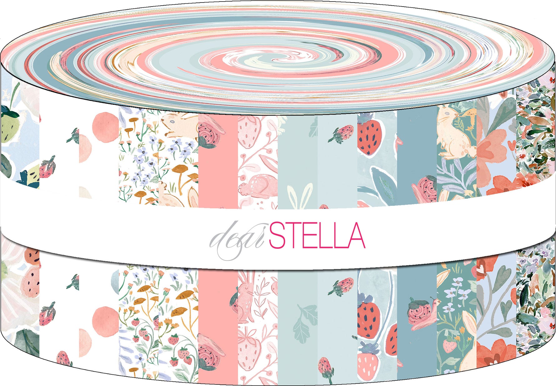 Strawberry Jam 2 1/2" Strip Packs, 40 Colors