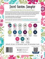 Secret Garden Block-of-the-Month Quilt Pattern