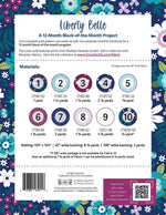 Liberty Belle Block-of-the-Month Quilt Pattern