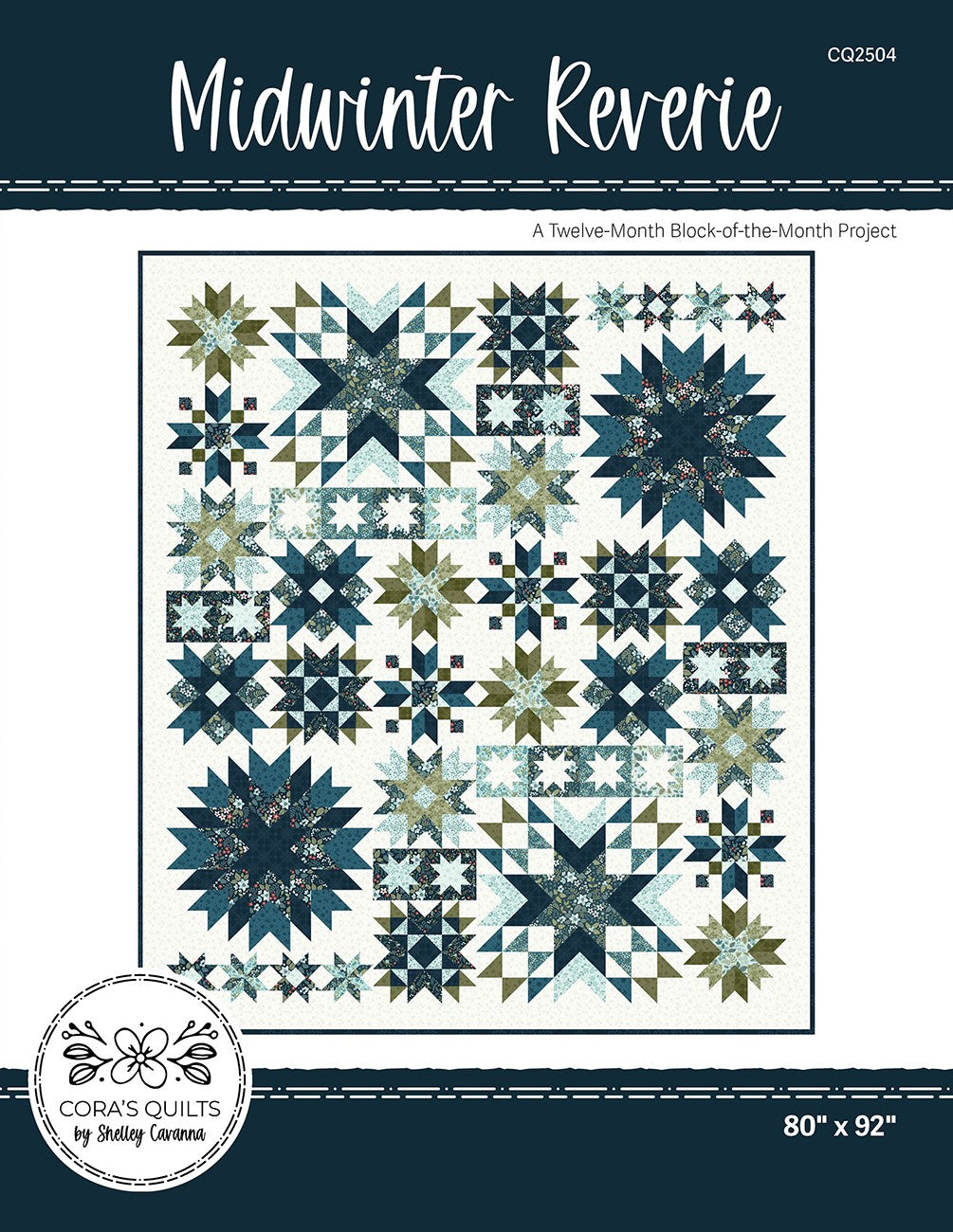 Midwinter Reverie Block-of-the-Month Pattern