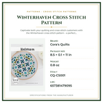 Product Specifications – Winterhaven Cross Stitch Pattern